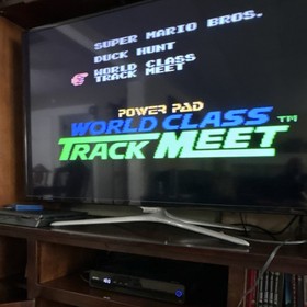 Nintendo Super Mario Bros. / Duck Hunt / World Class Track Meet NES TESTED