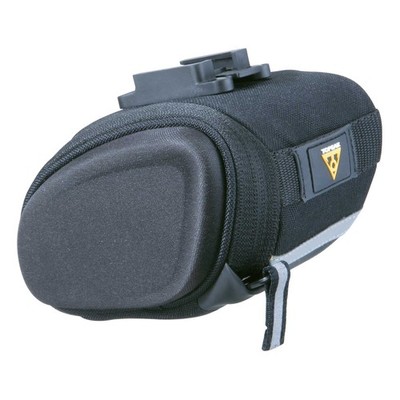 Topeak Sidekick Wedge Fahrrad Satteltasche, klein - schwarz (reflektierend / halbstarr)