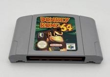 Donkey Kong 64 N64 Nintendo 64 PAL Genuine Game Cartridge Rareware)