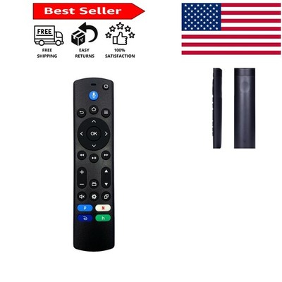 Compact Voice Remote Controller with Wide Compatibility for Smart Viewing
