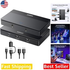 Pro 4K Video Capture Card 1080P 60FPS USB-C Type-C Ultra Low Latency