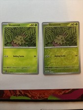 Pokémon TCG Shroomish Reverse Holo And Common Card Sv10: Destined Rivals