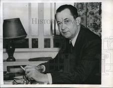 1944 Press Photo Dr Ivan Surasko is the New Yugoslav Premier - nee33601