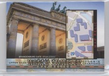 2018 Goodwin Champions World Traveler Map Relics Brandenburg Gate Germany 0f3