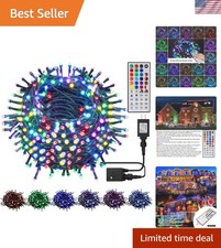 Versatile 300 LED String Lights: Color Changing with Timer  Modes for Parties