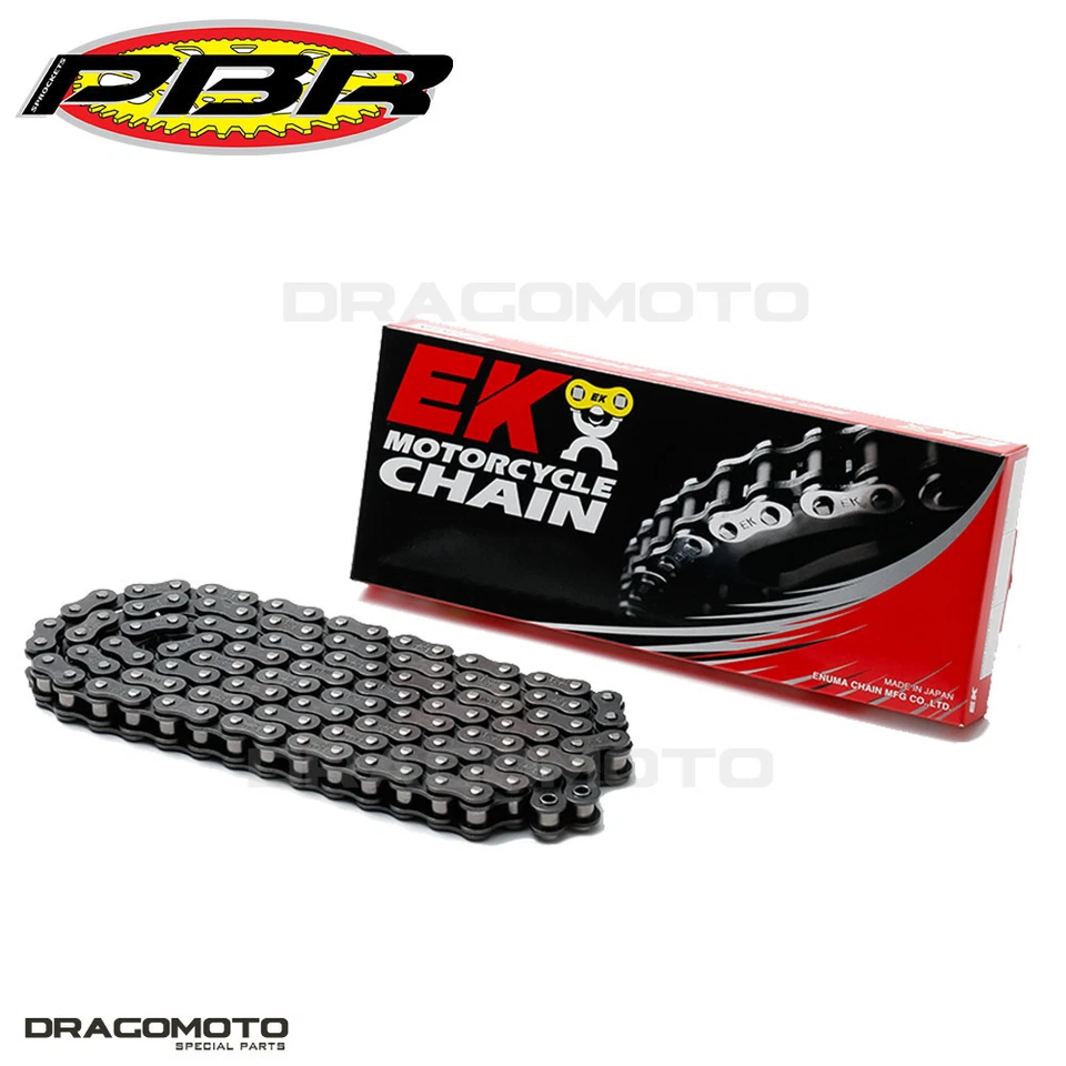 APRILIA TUONO 50 2004-2005 chain crown sprocket kit 420 PBR EK 174 - Image 2 of 4