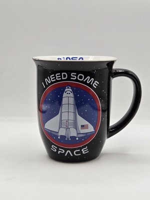 NASA Coffee Mug Space Shuttle I Need Some Space  16 Ounces 