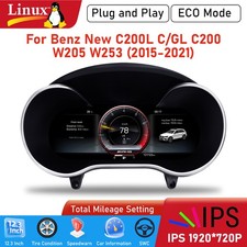 Digitales Kombiinstrument zur Nachrüstung für Mercedes C/GLC W205 X253 Digitales Kombiinstrument zur Nachrüstung für Mercedes C/GLC W205 X253