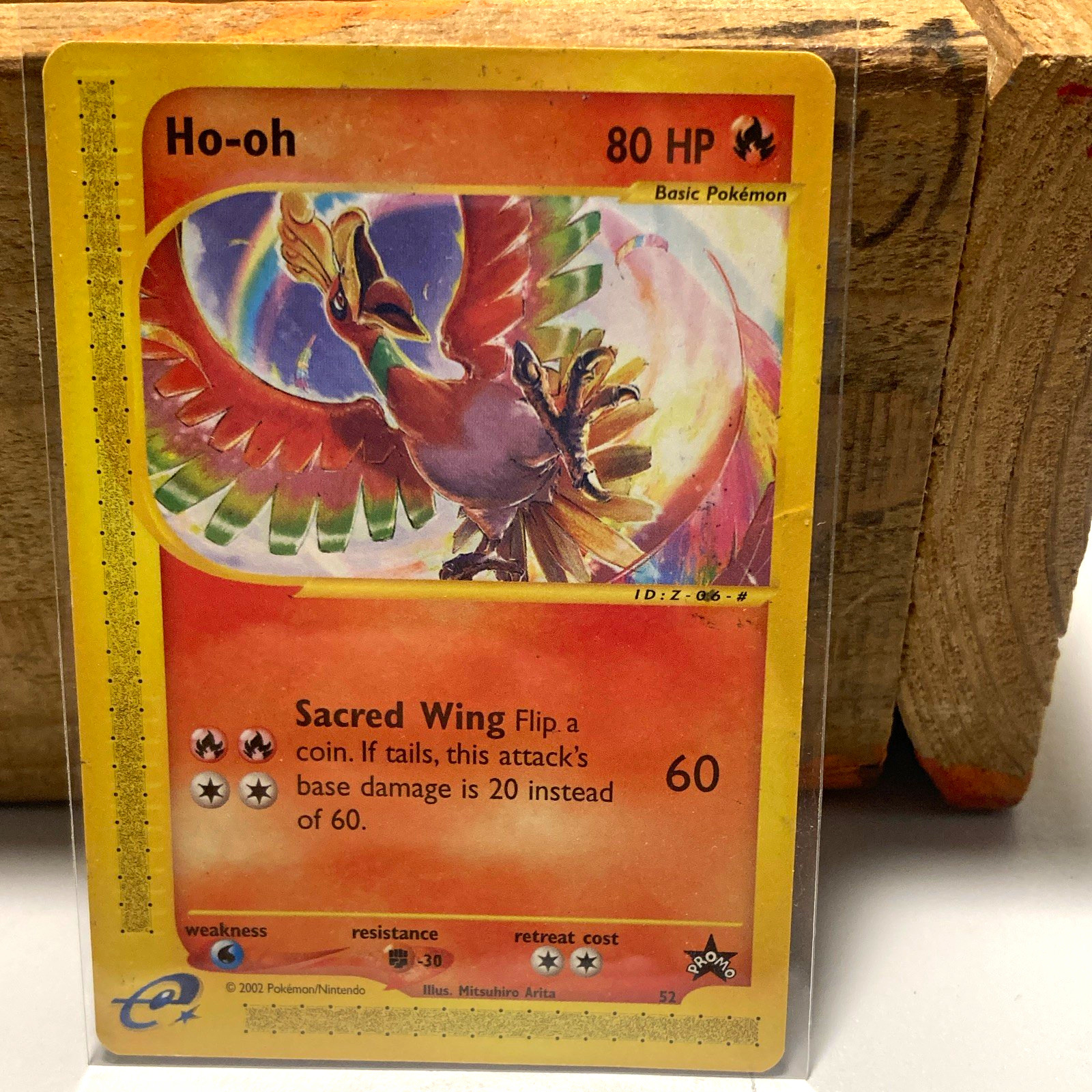 Pokemon TCG Ho-oh 52/53 Wotc Promo English Regular 80 HP Basic Arita