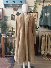 1960s Baronessa Faux Fur Long Plush Coat