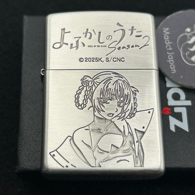 Zippo Call of the Night Season 2 Nazuna Silver Anime Regular Lighter
