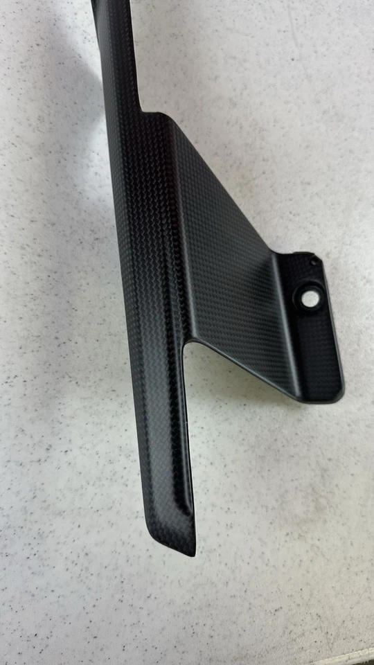 Ducati Panigale V4 V4S V4R SP SP2 2018-2024 Carbon Chain Guard OEM 96912001AA Foto 2 de 4