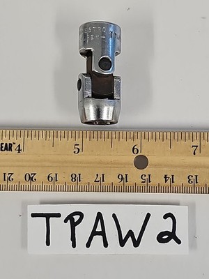 Indestro Super 411UV 3/8'' Drive 6 Point 11mm Universal Swivel Socket 