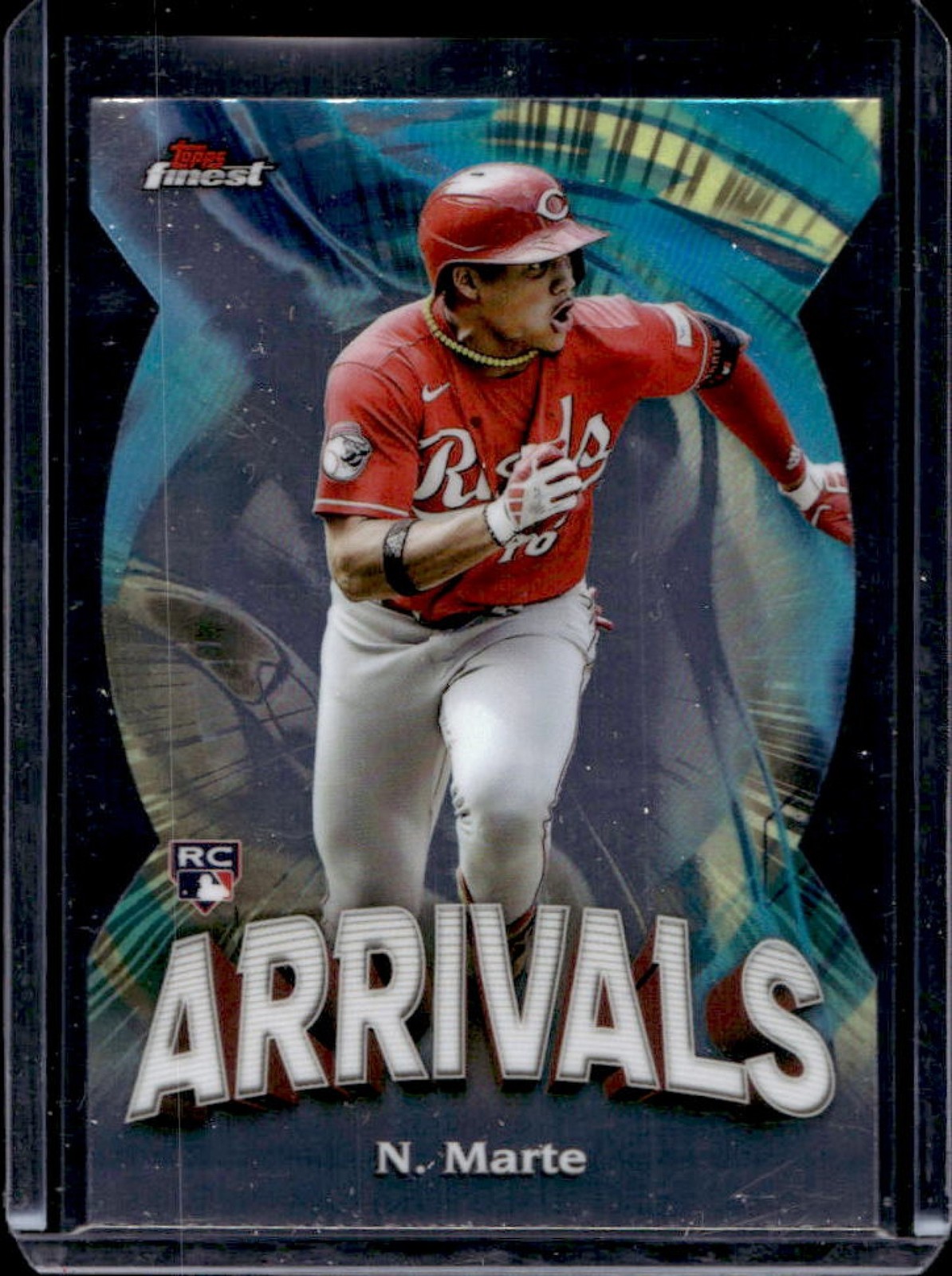 2024 Finest Noelvi Marte Arrivals RC Rookie #A-10 Reds