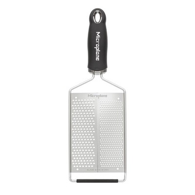 Microplane Kitchen Grater with Dual Blades Coarse & Fine - Made in USA - for Cit