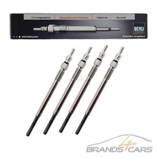 4x BERU GLÜHKERZE FÜR CITROEN C2 1.6 BJ 05-07 C3 1 2 1.4+1.6 BJ 02-