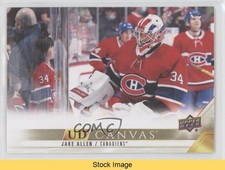 2022-23 Upper Deck Series 1 UD Canvas Jake Allen #C42 READ z6b