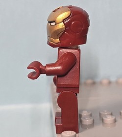 Lego Iron Man Mark 6 VI SH0015 Minifigure 6867 Marvel Super Heroes Triangle