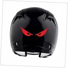Evil Eyes No Fear Motorcycle Helmet Reflective Decal Sticker M2 5 Red