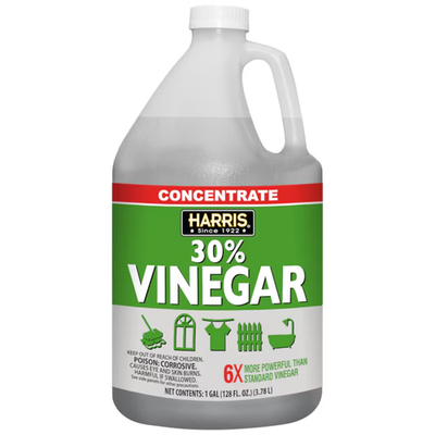 #ad Harris 30% Concentrated Vinegar 1 Gallon Multi Use All Purpose Cleaning Solution $22.99