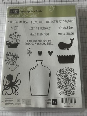 Stampin Up Stempelset Message In A Bottle