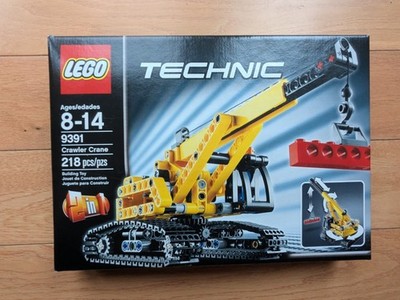 New LEGO TECHNIC 9391 Crawler Crane SET - 218 pcs age 8-14 SEALED Retired