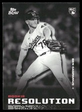 2025 Topps Black & White #RR15 Ben Casparius Rookie Resolution