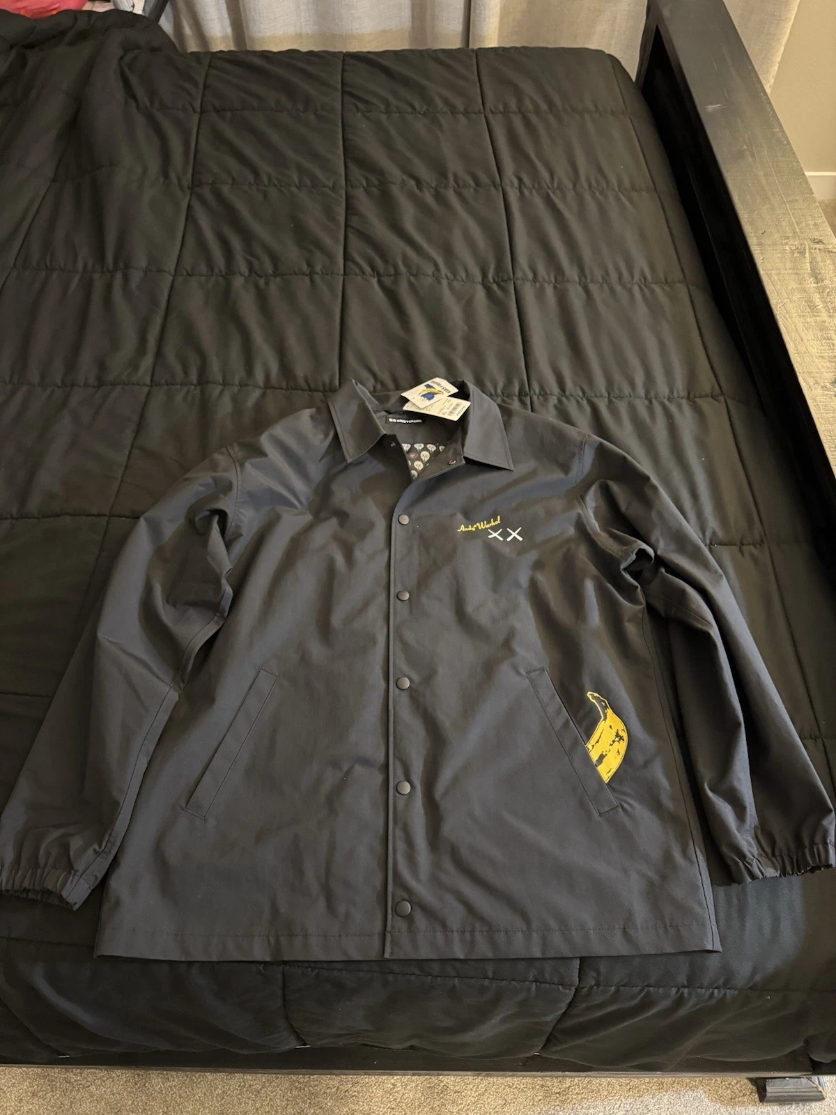uniqlo x kaws coach jacket black asia sizing xl
Opens in a new window or tab
