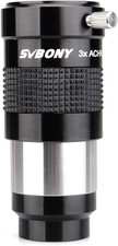 3X Barlow Lens, Fully-Multi Coated Achromatic Barlow Lens, 1.25 inch Telescope A