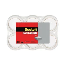 Scotch 33506 1.88" x 54.6 yds 3" Core Packaging Tape - Clear (6/PK) New