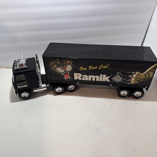 Vintage Nylint One Bad Cat Black Semi Truck, Cab Over