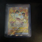 Meowth ex 107/088 Me03: Perfect Order Holo Pokemon card