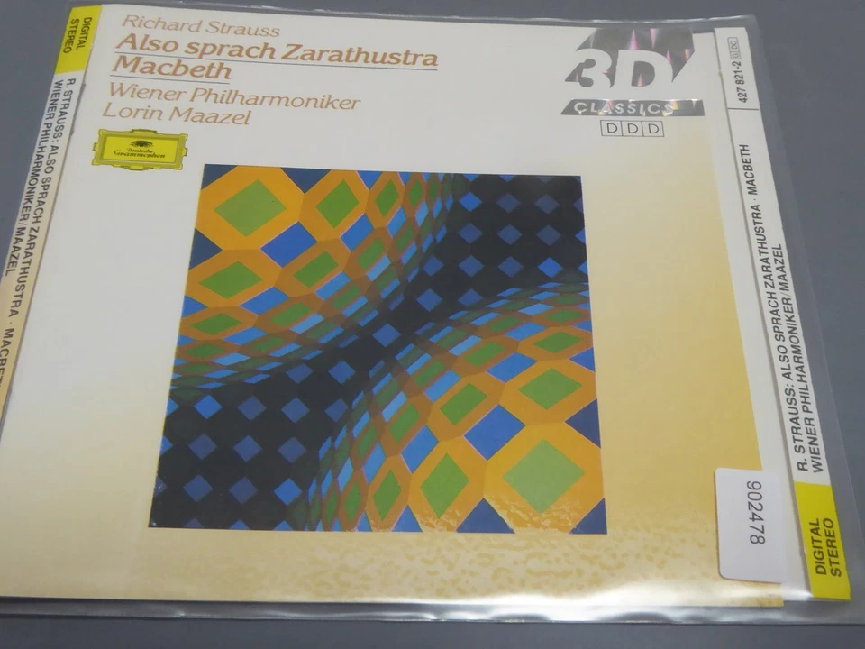 MAAZEL strauss: zarathustra / macbeth VG/VG+ (CD Album, Classical) - Bild 1 von 3
