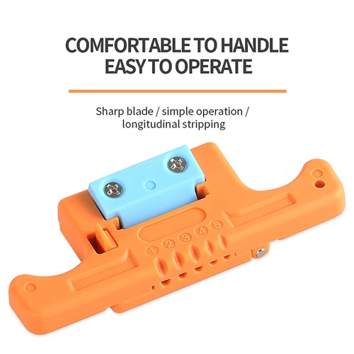 1.9mm-3.0mm Fiber Cable Ribbon Stripper Loose Tube Buffer Mid-Span Access Tool n - Zdjęcie 4 z 13