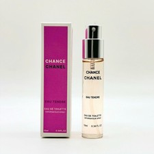 CHANEL CHANCE EAU TENDRE EDT Travel Size Spray 10ml/0.34oz   100 Authentic