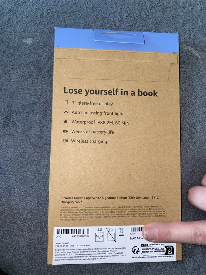 All-New  Kindle Paperwhite Signature Edition (32 GB) – Our Fastest Kindle with a - Image 2 of 4