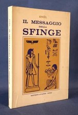 Enél, The Message of the Sphinx. With 21 boards. Atanor ed. 1971 Esoteric Excellent