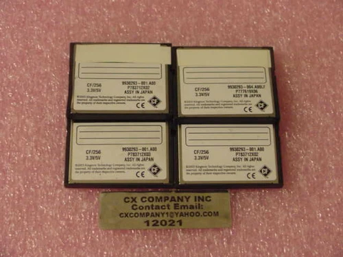 LOT FOUR 256MB Janome 11000, D10000,10001,9700,9500,300E Memory card freeship