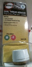 Danco 36415B Universal Dual Thread Aerator 12/16"-27 M - 55/64" -27 F 1.5 GPM FS