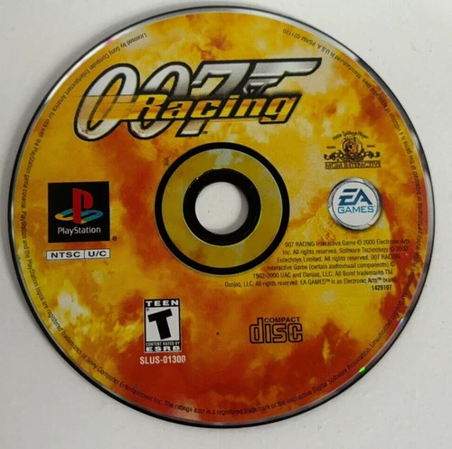 007 Racing Play Station 1 Disc Only PS1
