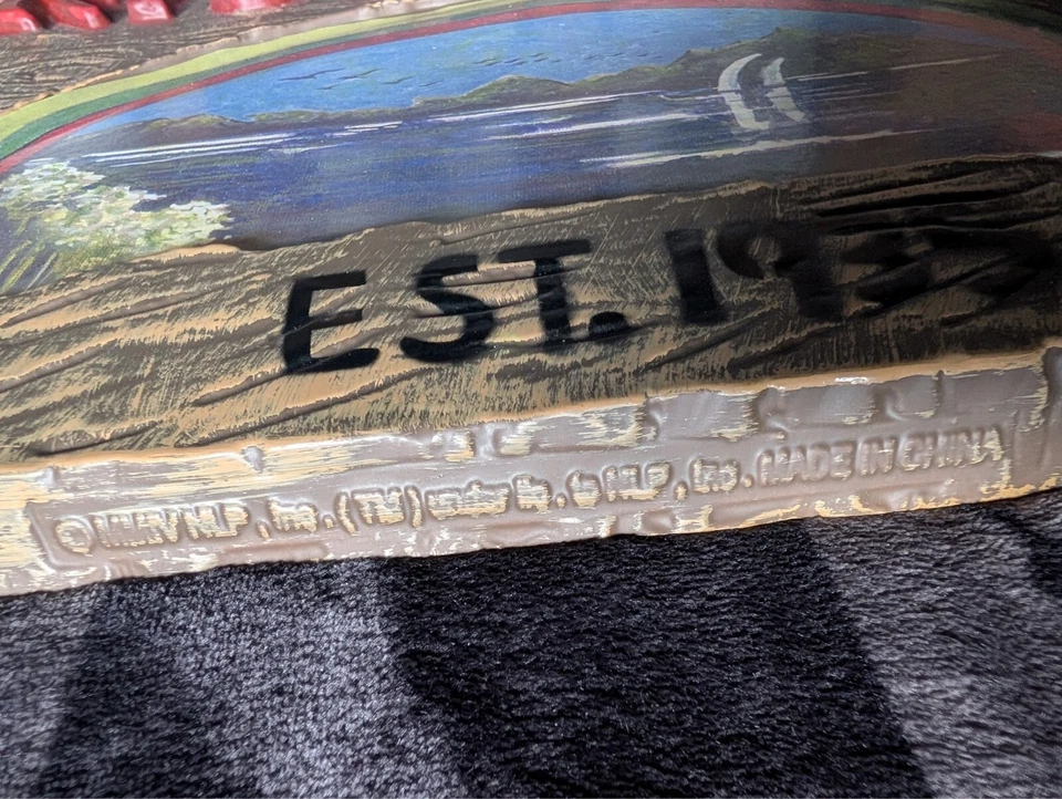 BIENVENIDO AL CAMPAMENTO CRISTAL LAGO SIGNO 18" X 16,5" PLÁSTICO VIERNES 13 2008 Foto 3 de 4