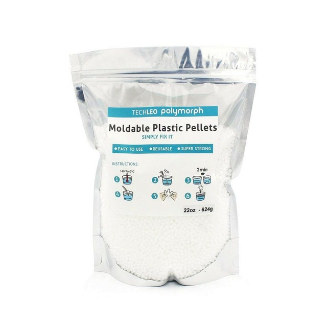 22Oz Moldable Plastic Polymorph Thermoplastic Beads Reusable DIY Craft