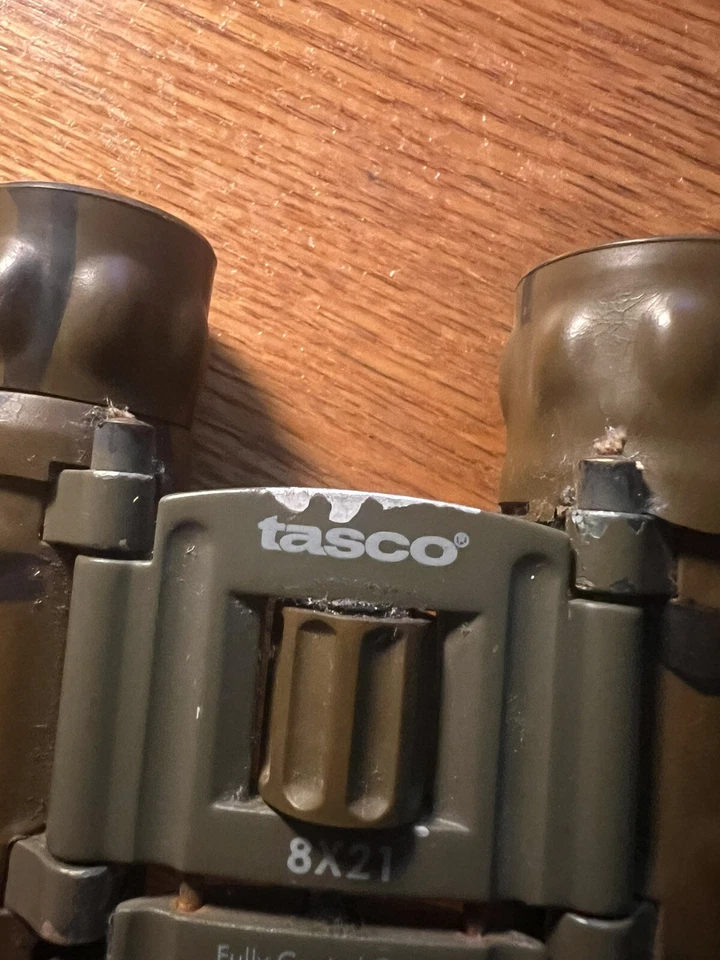 Tasco camo binoculars 12x25 Model 178BCR Fully coated optics -240ft/1000yds - Image 4 of 4