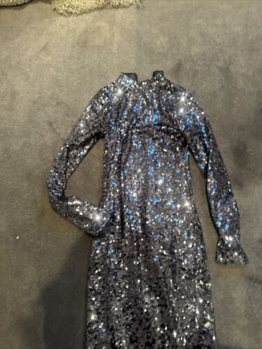 Good American Sequin Funnel Maxi Dress Size S - Picture 7 of 7