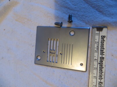 original Nähplatte Stichplatte Stopfplatte  Necchi 270  Nähmaschine Zubehör 