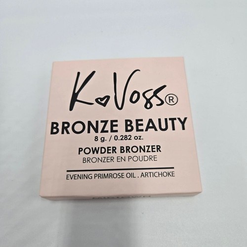 K VOSS NYC Powder Bronzer Midtown Bronze Beauty Sun Kissed Glow Full Size NIB - Picture 4 of 4