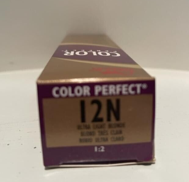 Wella Color Perfect Permanent Creme Gel Haircolor - (12N) Ultra Light Blond-Fast