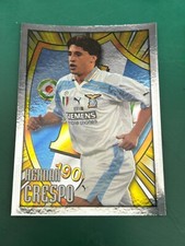 TOP PLAYER FIGURINA MERLIN EXTREME 2001 2000-01 N.130 LAZIO CRESPO NUOVA