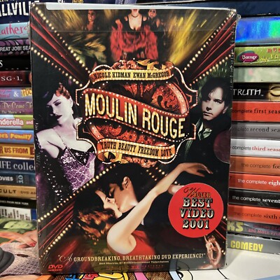 Moulin Rouge 2001 DVD New Nicole Kidman Ewan McGregor