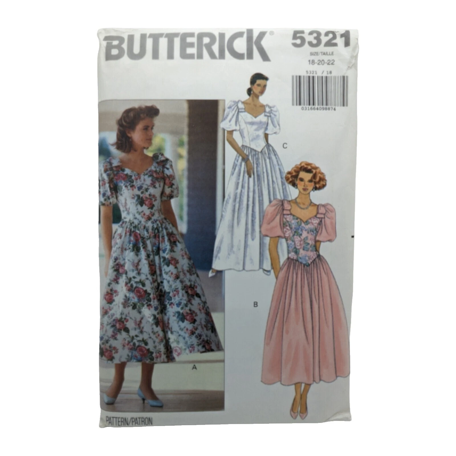 Butterick Wedding Vintage Dress Sewing Patterns
